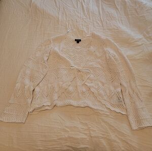 Torrid Ivory Knit Sweater